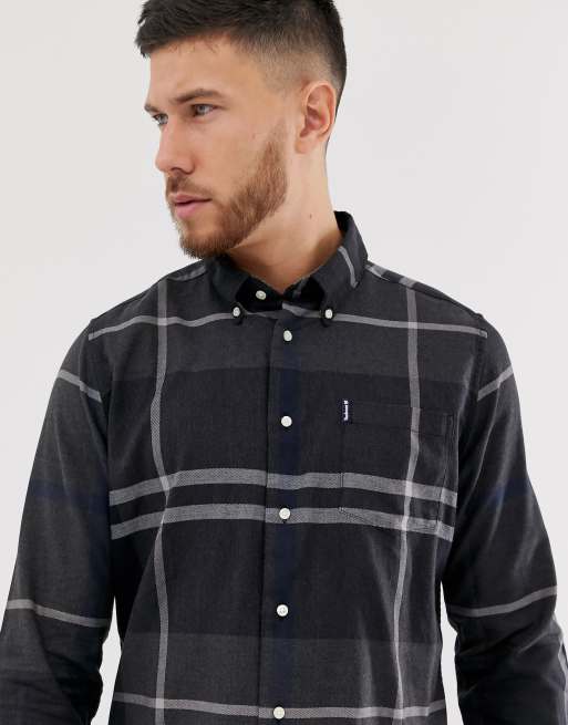 Barbour dunoon hot sale shirt graphite