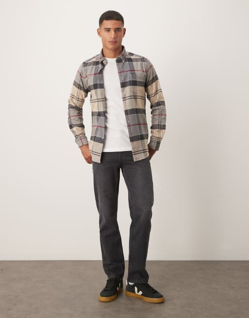 Barbour Edderton tailored tartan shirt in dress tartan - MULTI, 2 of 5