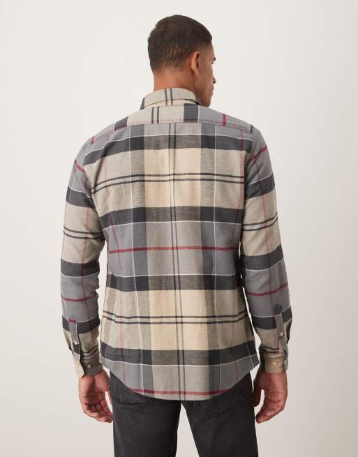 Barbour Edderton tailored tartan shirt in dress tartan - MULTI, 3 of 5