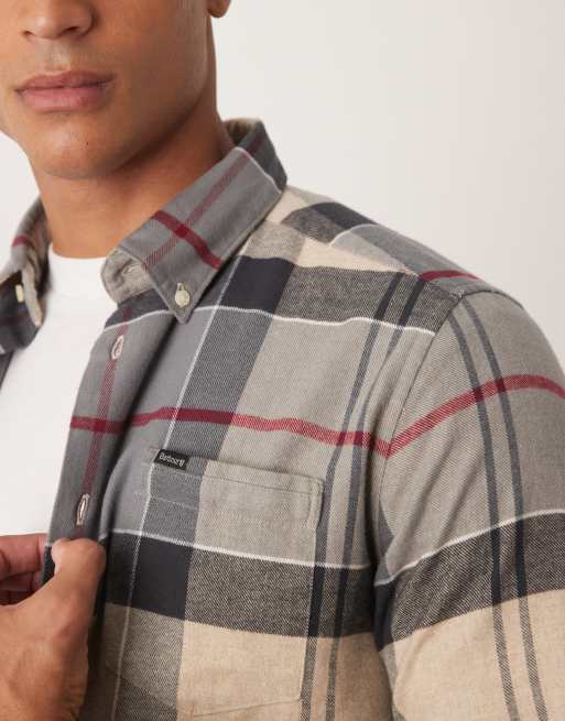 Barbour Edderton tailored tartan shirt in dress tartan - MULTI, 5 of 5