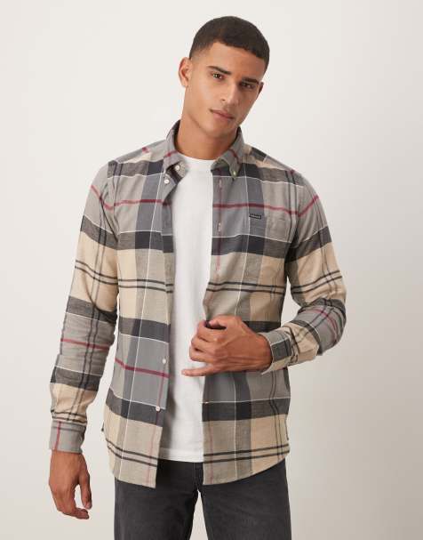 Barbour Edderton tailored tartan shirt in dress tartan - view 1