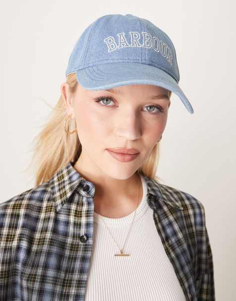 Barbour Emily sports cap in denim