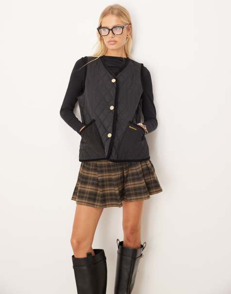 Barbour Enid gilet in black/classic - BLACK - view 1