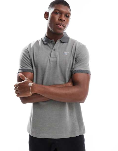 Barbour essential sports mix polo shirt - view 1