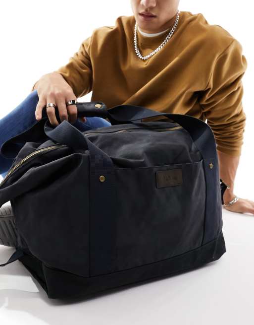 Barbour wax holdall duffel new arrivals