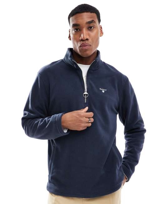 Barbour essentials half zip fleece