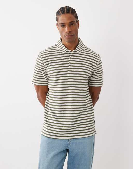 Barbour Farlam short sleeve striped polo shirt in multi stripe print, 2 of 5
