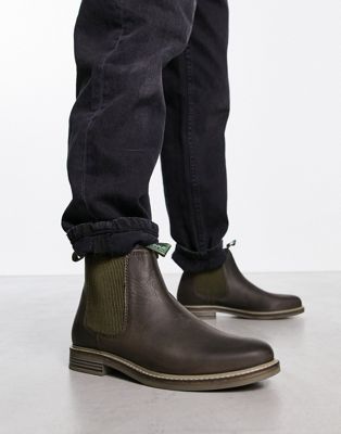 Barbour Farsley chelsea boots in brown