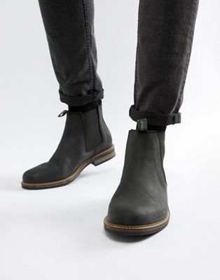 Barbour Farsley leather chelsea boots 