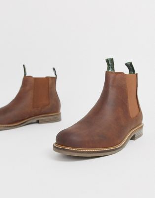 barbour farsley chelsea boots brown