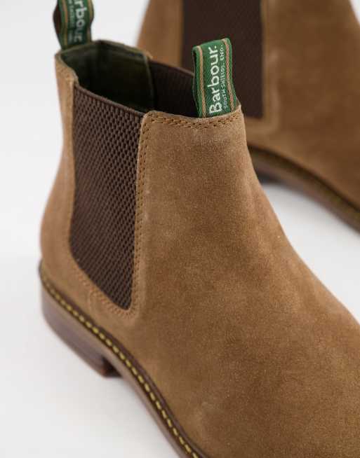 Barbour mens best sale suede chelsea boots