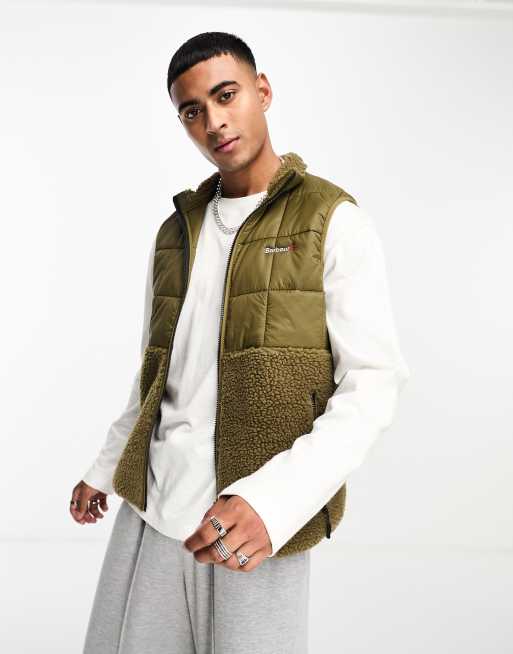 Fleece zip 2024 up vest