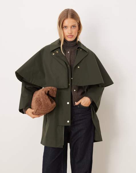 Barbour fia showerproof jacket in sage - view 1