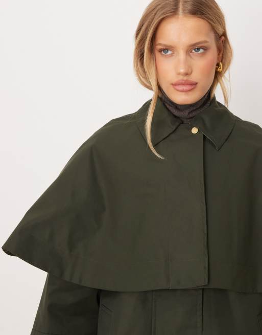 Barbour fia showerproof jacket in sage, 2 of 4