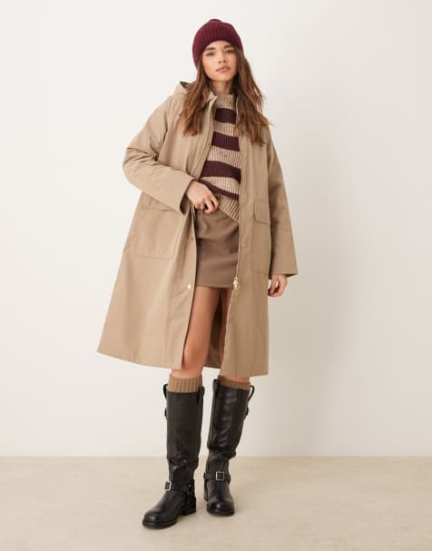 Barbour Francis waterproof parka in honey/ancient - view 1
