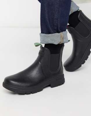 Barbour Fury chelsea wellington boots 