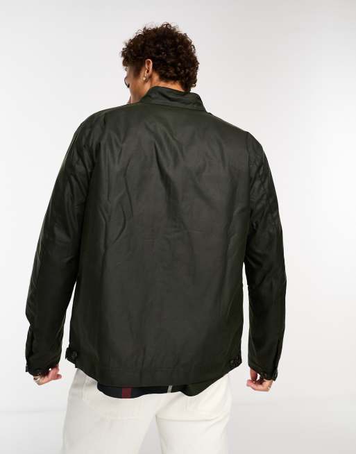 Green clearance wax jacket