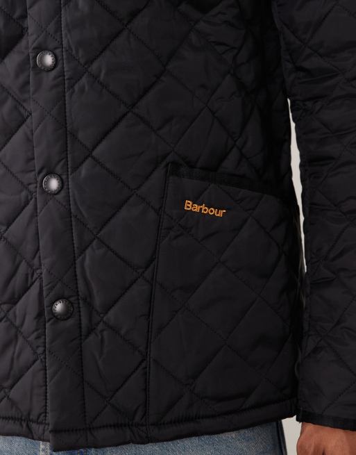 Barbour Heritage Liddesdale – Czarna kurtka pikowana, 4 z 5
