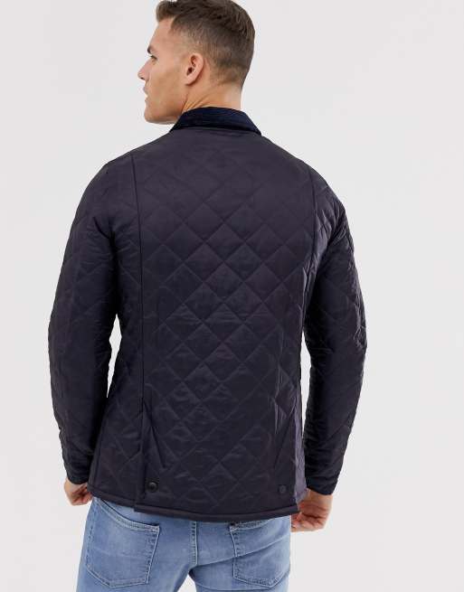 Barbour – Heritage Liddesdale – Granatowa kurtka pikowana, 2 z 4