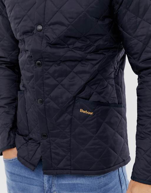 Barbour – Heritage Liddesdale – Mörkblå vadderad jacka, 3 av 4
