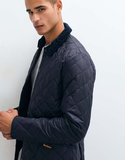 Barbour – Heritage Liddesdale – Mörkblå vadderad jacka , 5 av 5