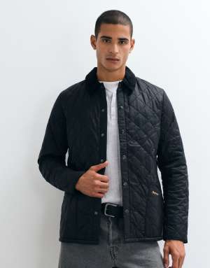 Barbour Heritage Liddesdale quilted jacket in black