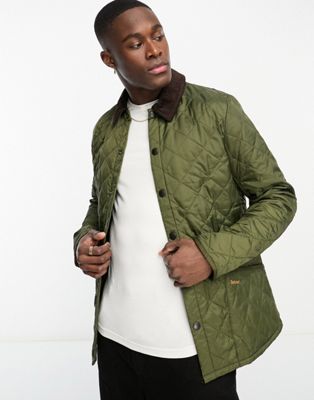 mens short quilted jacket