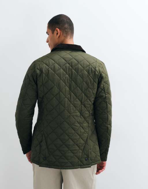 Barbour Heritage Liddesdale quilted jacket in olive, 5 of 5