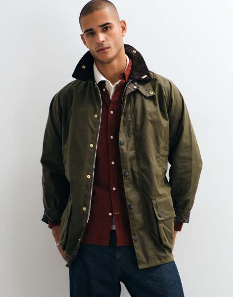 Barbour Icons Beaufort wax jacket in light brown - view 1