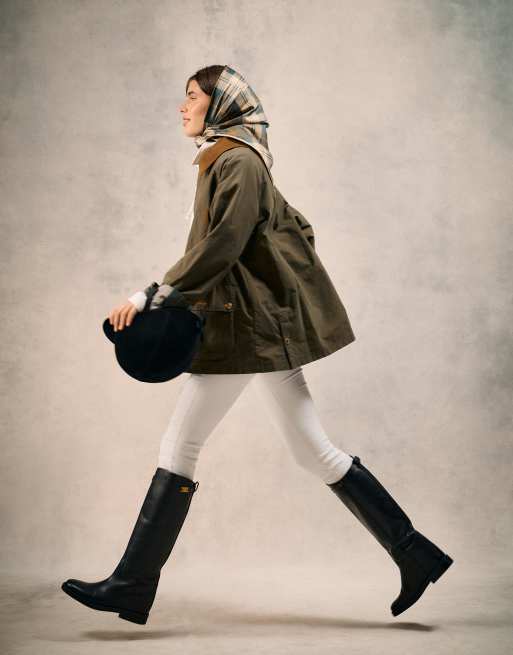 Barbour Icons Bedale showerproof jacket in green, 2 of 7