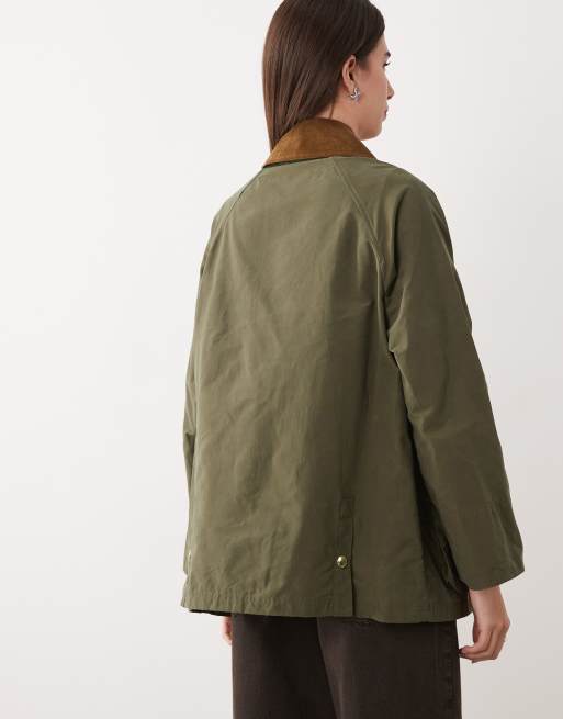 Barbour Icons Bedale showerproof jacket in green, 5 of 7