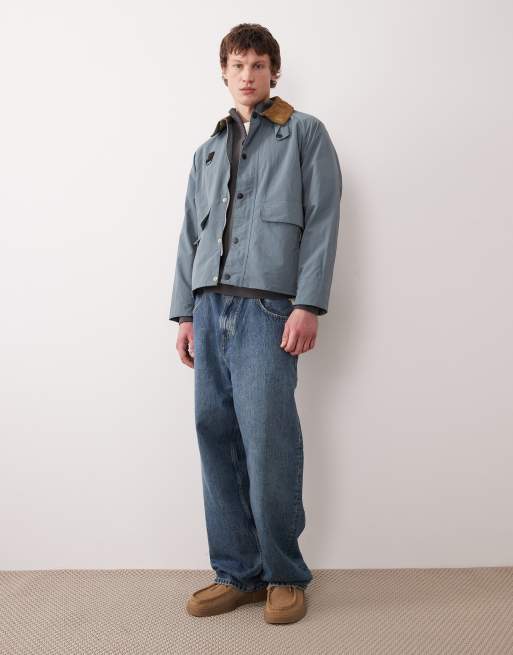 Barbour Icons Spey jacket in blue, 2 of 5