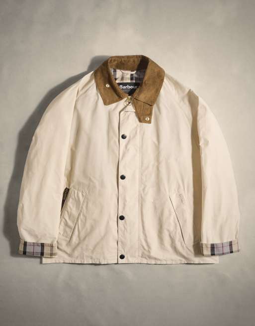 Barbour Icons Transport jacket in cream, 6 of 7