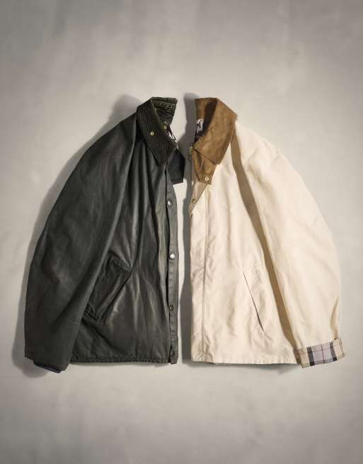 Barbour Icons Transport jacket in cream, 7 of 7