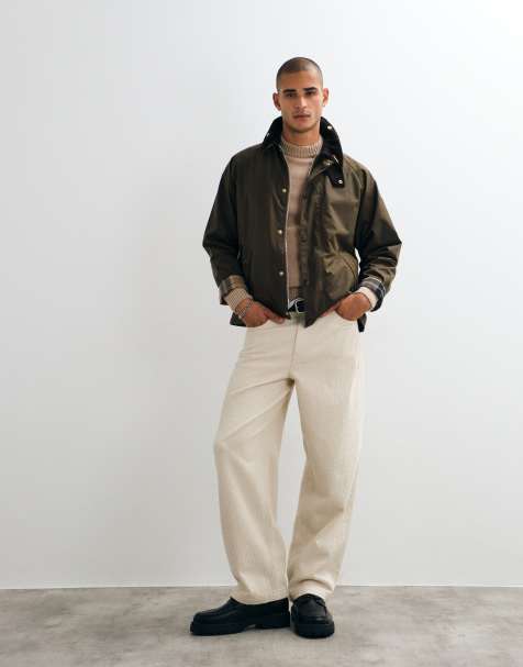 Barbour Icons Transport wax jacket in brown - view 1