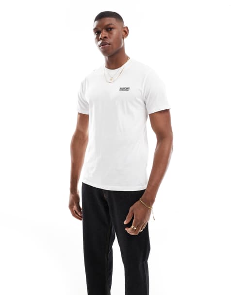 Barbour International 2-pack essential tee's in black and white - view 1