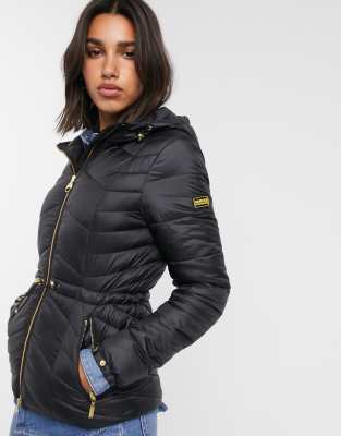 barbour international quilted