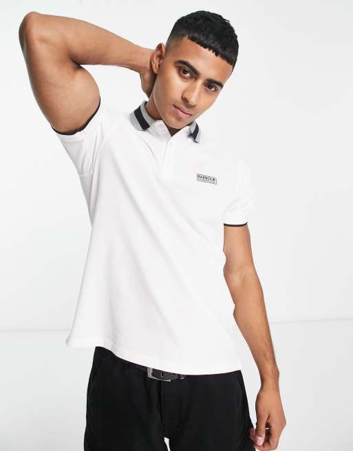 White barbour clearance polo