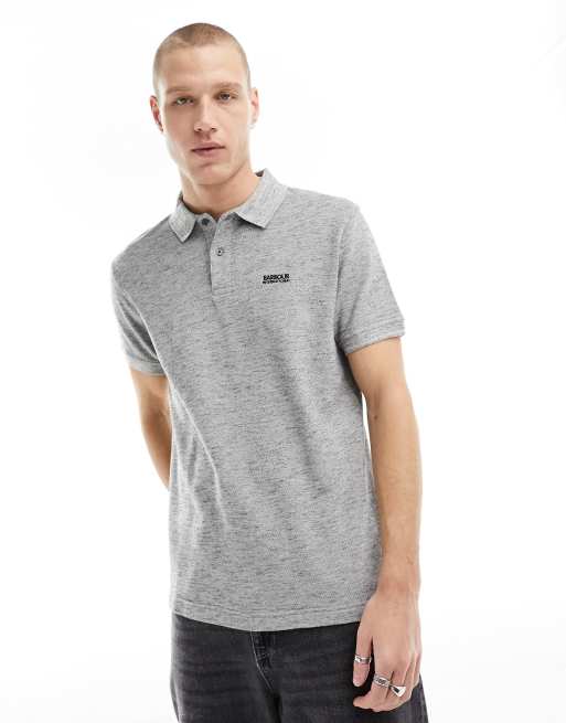  Barbour International Albert polo shirt in grey