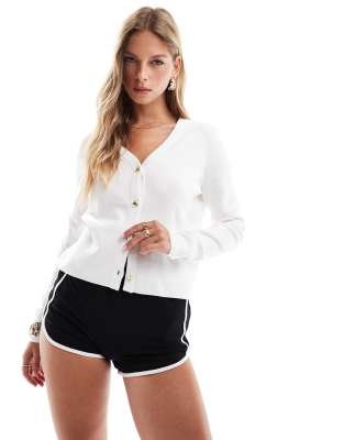 Barbour International - Aria - Gilet en maille-Blanc