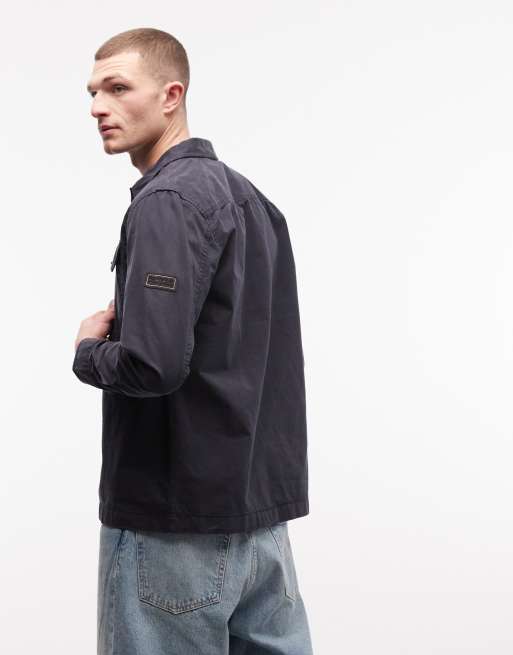 Barbour International - Arlo - Surchemise boutonnée à logo - Bleu marine, 2 de 5