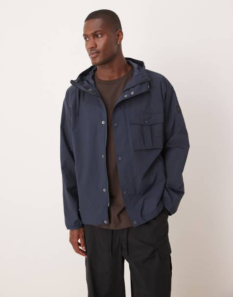 Barbour International ashkirk jacket in navy - view 1