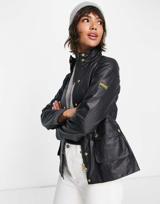 Womens barbour jacket on sale asos