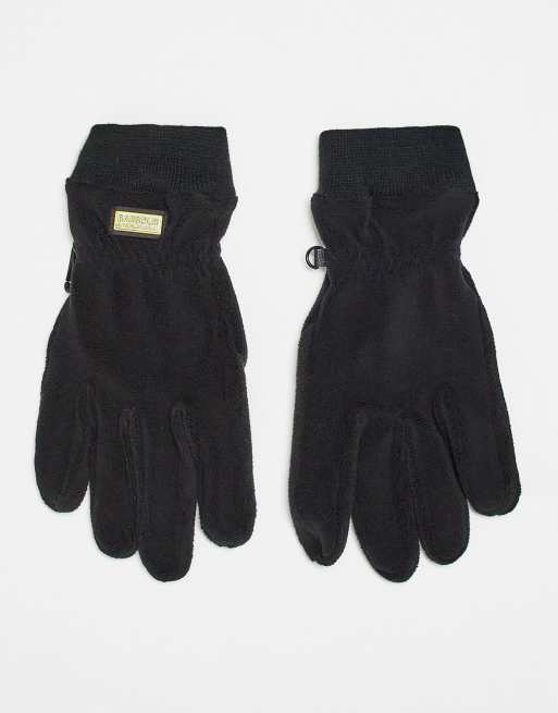Barbour International - Axle - Fleecehandsker i sort