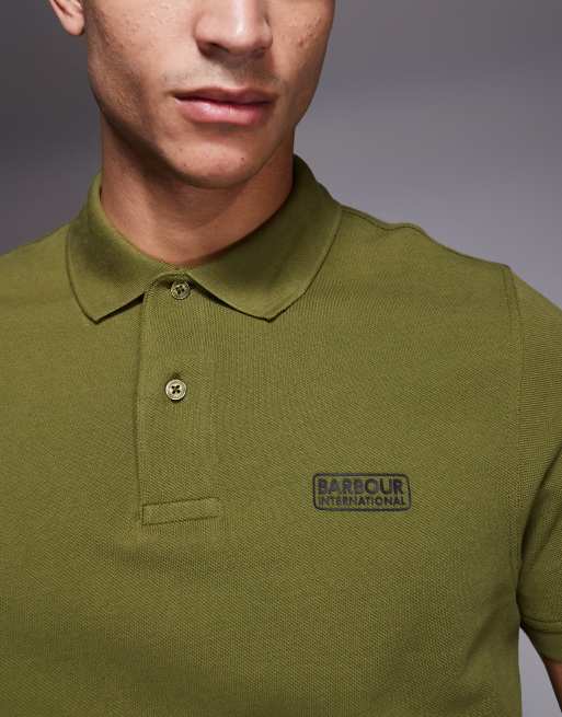 Barbour International – Basic-Polohemd in Burnt Henna, 5 von 5