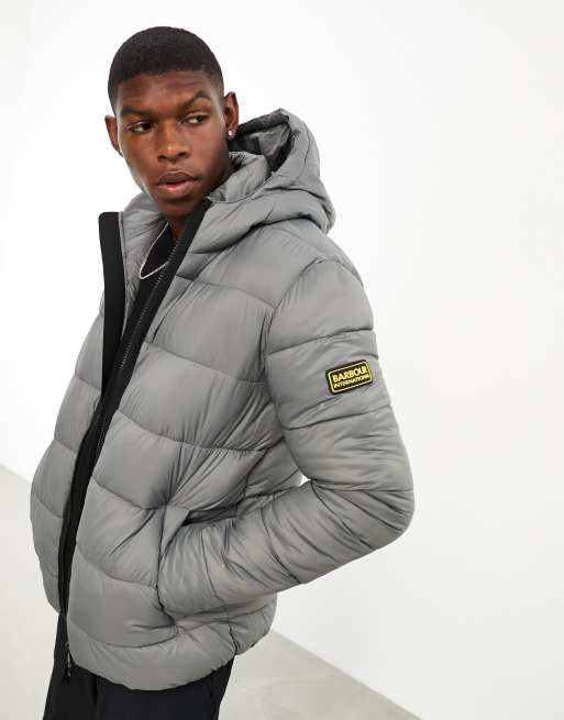 Barbour store hood Silver