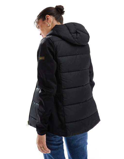 Barbour International Bondar Quilted Sweat Jacket, 4 of 4