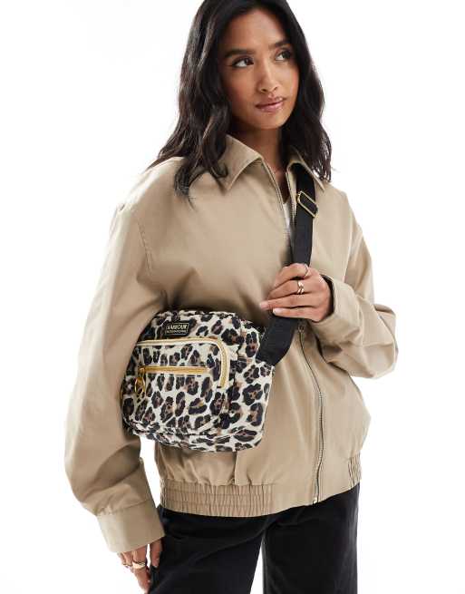 Barbour International Boulevard crossbody bag in pearl jaguar | ASOS
