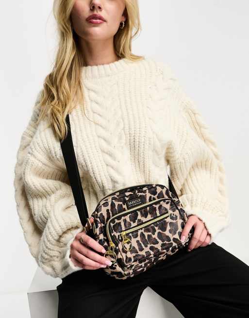 Animal print crossbody on sale bag