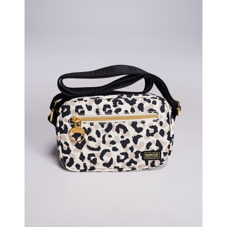 Barbour International boulevard micro oversized crossbody bag in